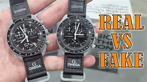 omega swatch fake vs real|replica watch vs real.